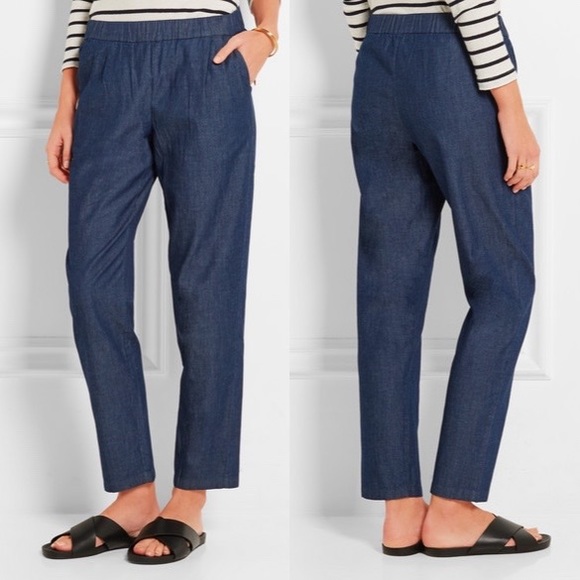 Microfiber Pull-On Ankle Pant